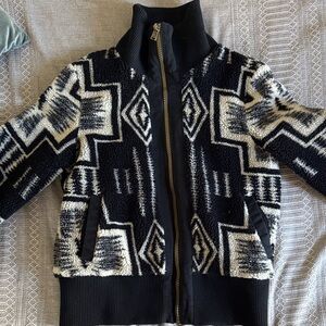 Pendleton Women’s Harding Foxglove Fleece Bomber Jacket